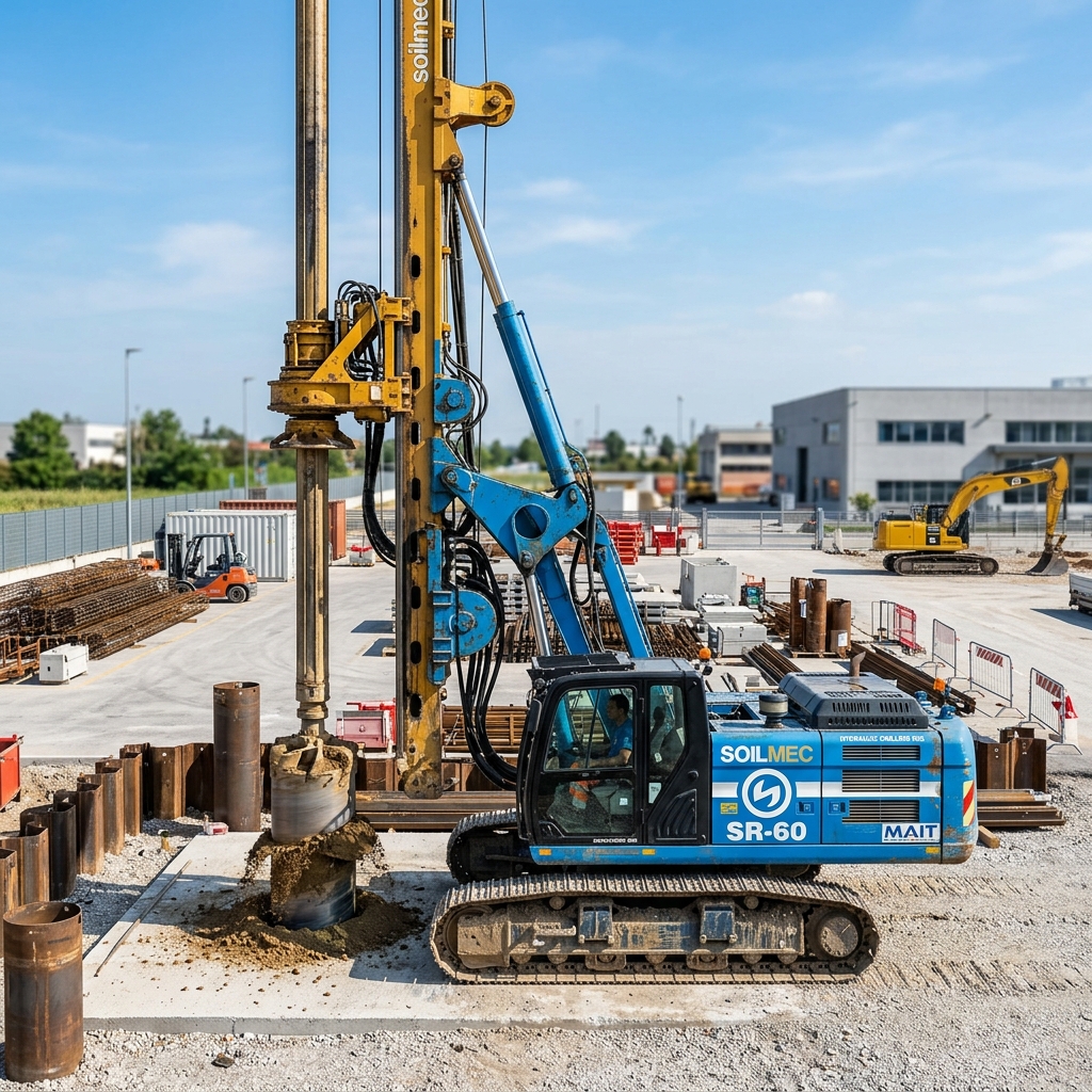Soilmec SR-60 Fore Kazık Makinesi